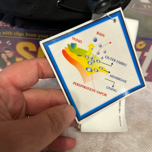 Vintage Porsche Design Black and Gold Hat nwt - Picture 12 of 12